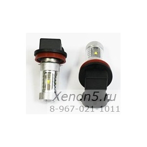Сверхяркий светодиод H11 30Watt Cree в противотуманки вместо DRL
