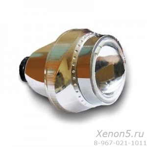 Биксеноновые линзы Silver Star G3 "C" с неоновыми ангельскими глазками
