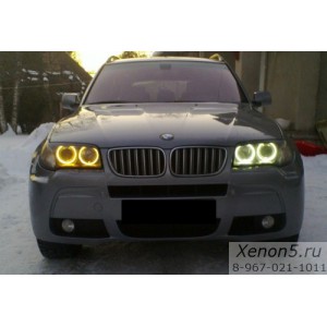 Светодиодные LED маркеры в Ангельские глазки BMW E83 X3 - 40 Ватт