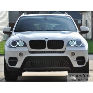 Светодиодные LED маркеры в Ангельские глазки BMW E70 X5 - 80Ватт
