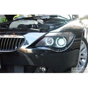 Светодиодные LED маркеры в Ангельские глазки BMW E63 E64 - 80 Ватт