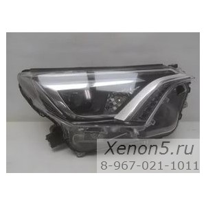 Оригинальная фара Toyota RAV4 CA40 правая Bi-LED 8114542680 2016+